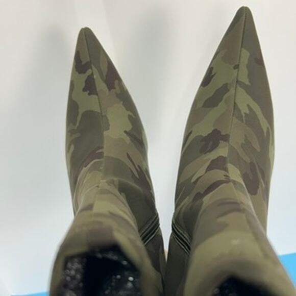 PRIVATE LISTING for grannyking07 ...Good American Camo Ankle 3.75" Boots Sz 6.5 - Picture 7 of 11